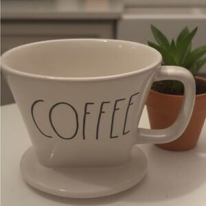 Rae Dunn Small kitchen Planter 4” “Coffee”